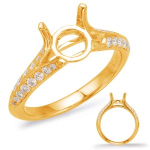 Yellow Gold Engagement Ring
