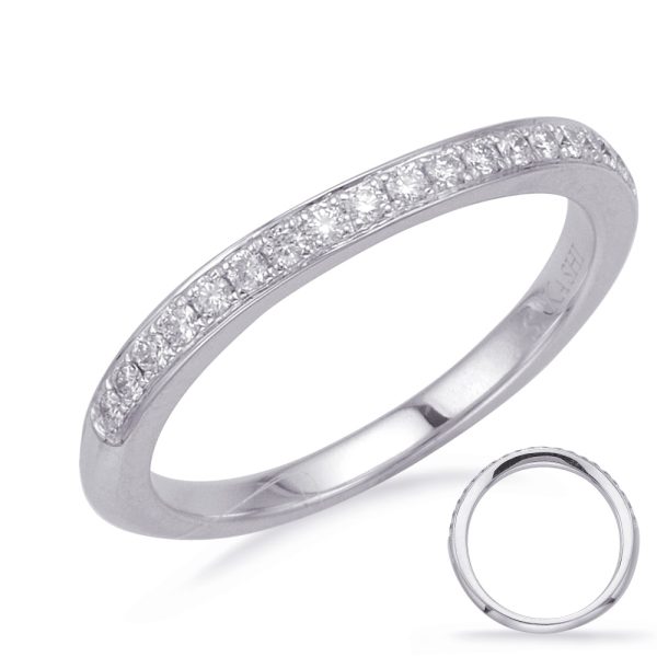 White Gold Matching Band