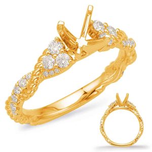 Yellow Gold Engagement Ring