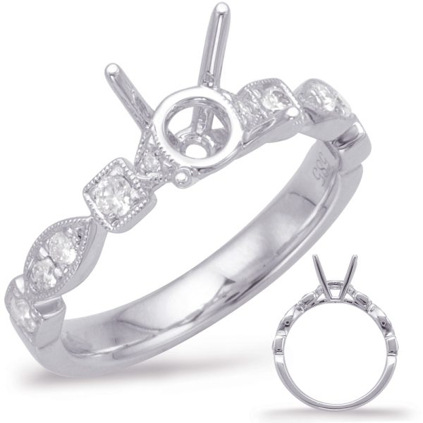 White Gold Engagement Ring
