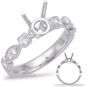 White Gold Engagement Ring