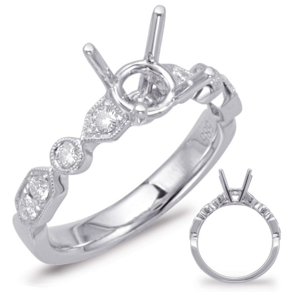 White Gold Engagement Ring