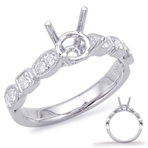 White Gold Engagement Ring