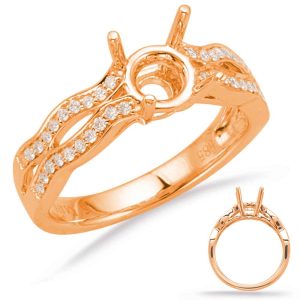 Rose Gold Engagement Ring