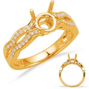 Yellow Gold Engagement Ring