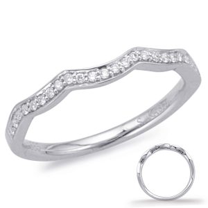 White Gold Matching Band