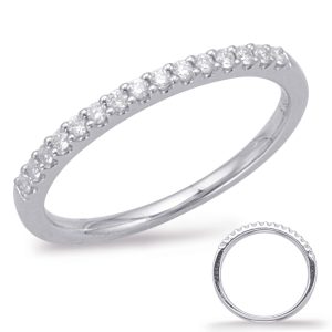 White Gold Matching Band White Gold Matching Band