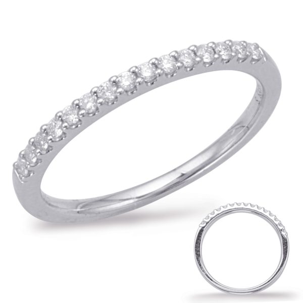 White Gold Matching Band