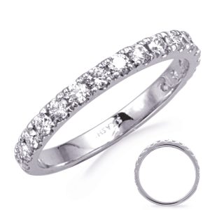 White Gold Wedding Band