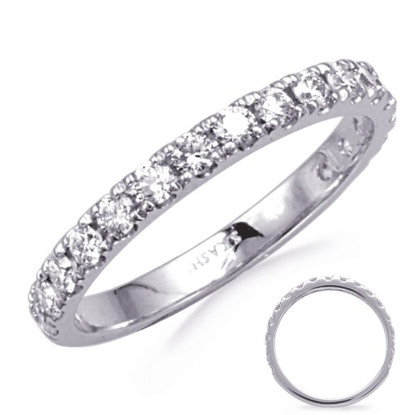 White Gold Wedding Band