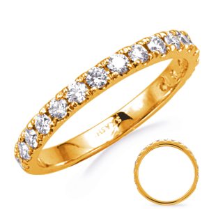 Yellow  Gold   Wedding Band