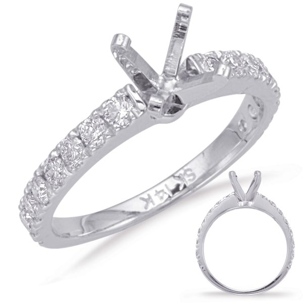 White Gold Engagement Ring