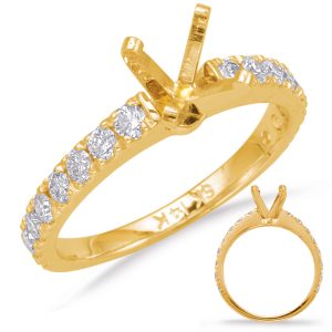 Yellow Gold Engagement Ring