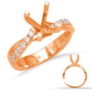 Rose Gold Engagement Ring