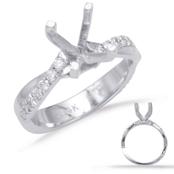 White Gold Engagement Ring