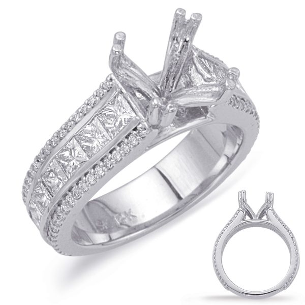 White Gold Engagement Ring