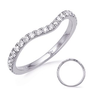 White Gold Wedding Band