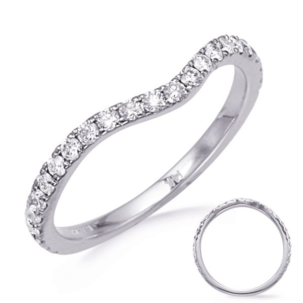 White Gold Wedding Band