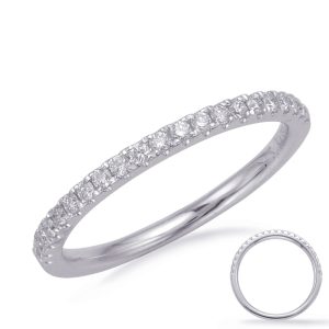 White Gold Matching Band White Gold Matching Band