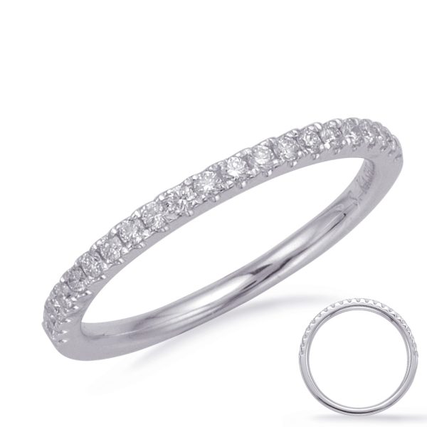 White Gold Matching Band