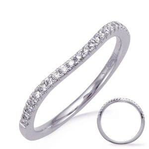 White Gold Wedding Band