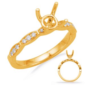 Yellow Gold Engagement Ring