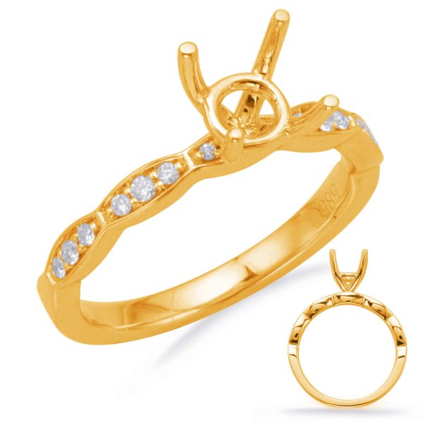 Yellow Gold Engagement Ring