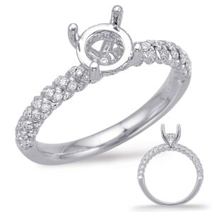 White Gold Engagement Ring