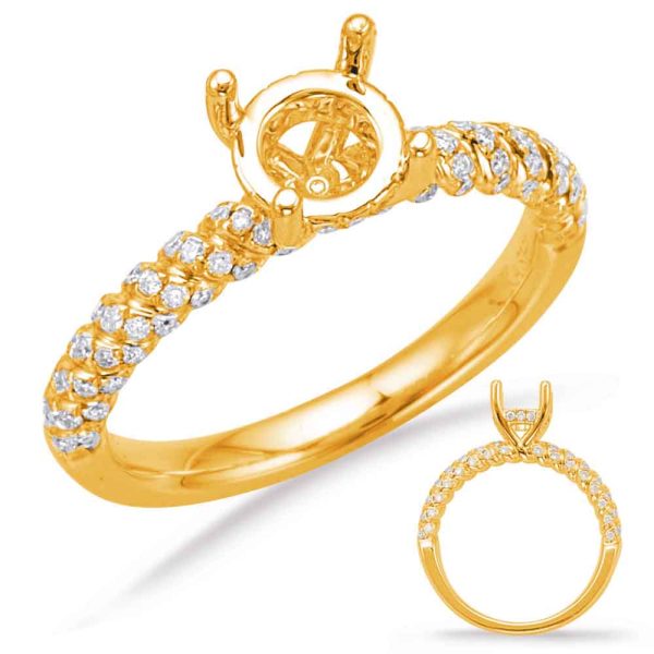 Yellow Gold Engagement Ring