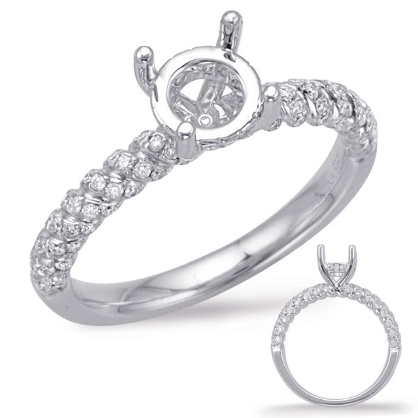 White Gold Engagement Ring