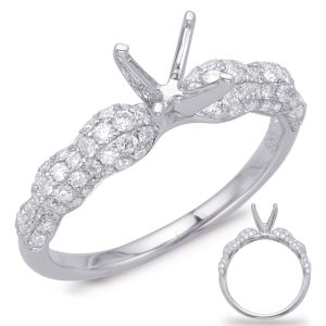 White Gold Engagement Ring