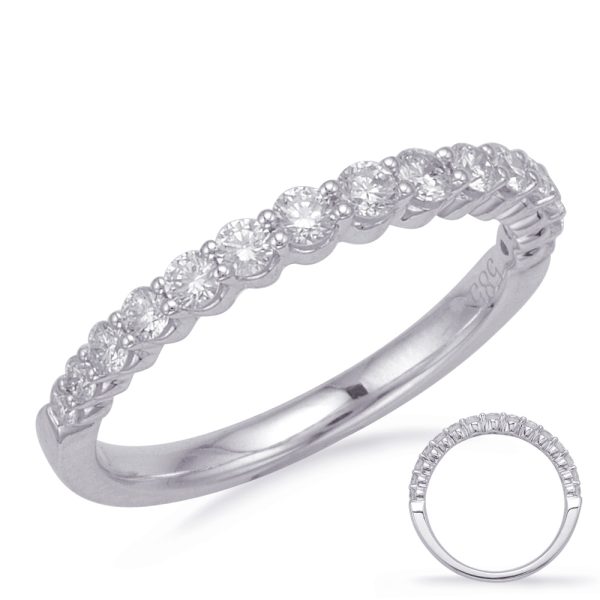 White Gold Matching Band
