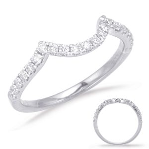 White Gold Matching Band