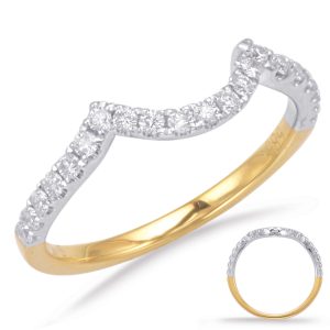 Yellow & White Gold Matching Band