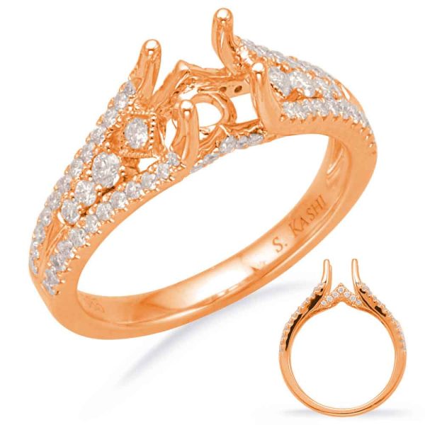 Rose Gold Engagement Ring