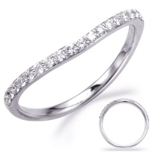 White Gold Wedding Band
