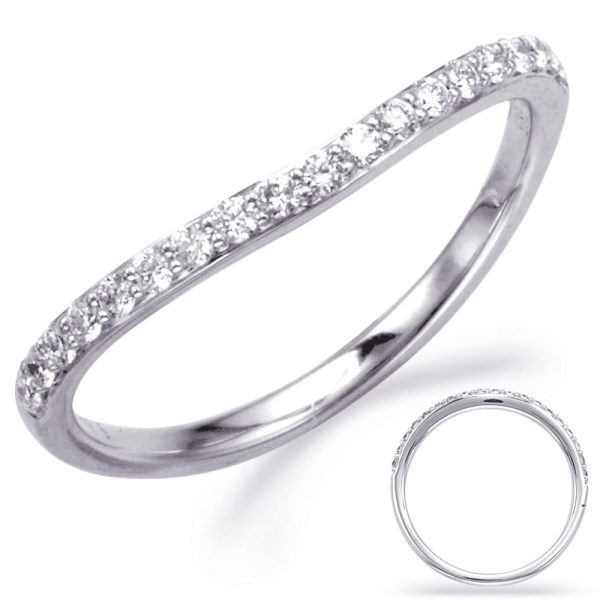 White Gold Wedding Band