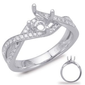 White Gold Engagement Ring