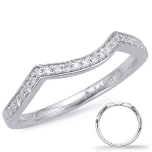 White Gold Matching Band