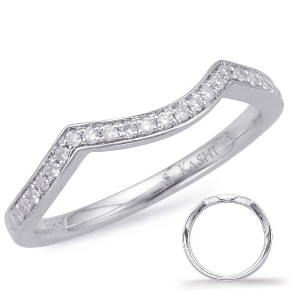 White Gold Matching Band