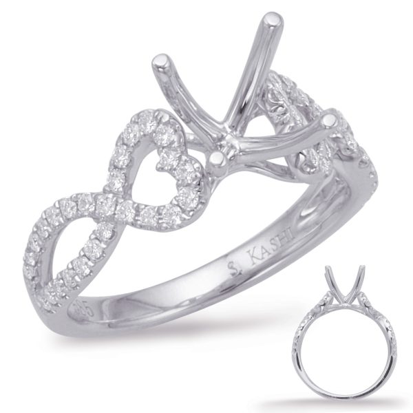White Gold Engagement Ring