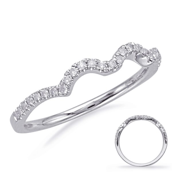 White Gold Matching Band