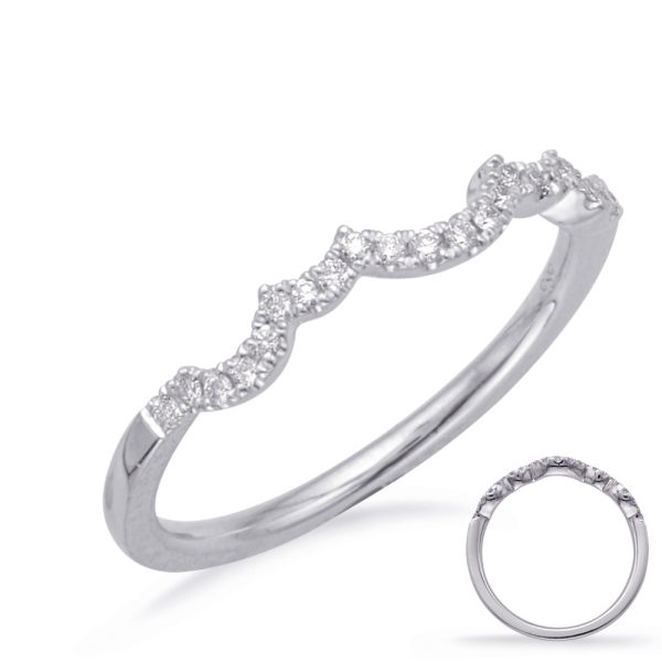 White Gold Matching Band