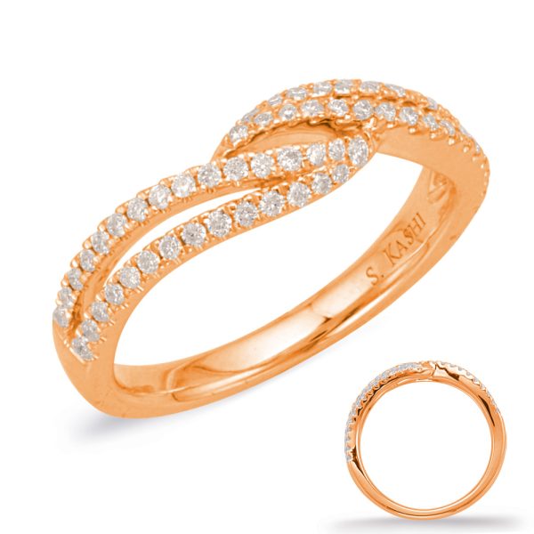Rose Gold Diamond Fashion Ring