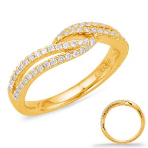 Yellow Gold Diamond Fashion Ring