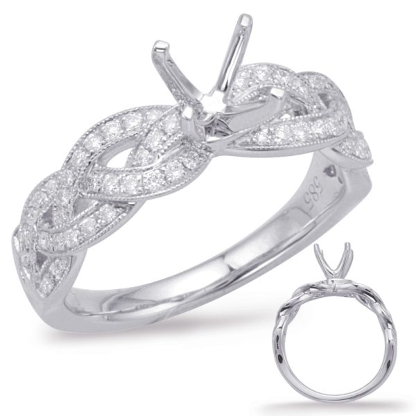 White Gold Engagement Ring