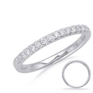 White Gold Matching Band White Gold Matching Band