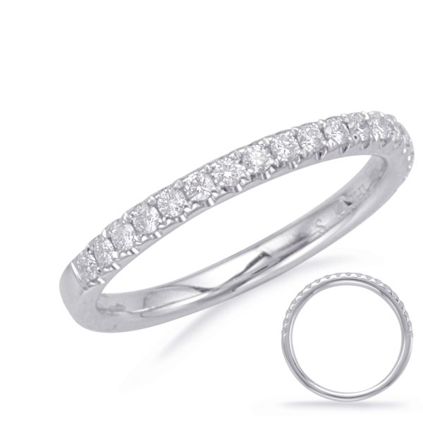 White Gold Matching Band