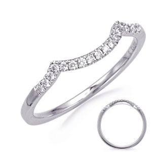 White Gold Matching Band