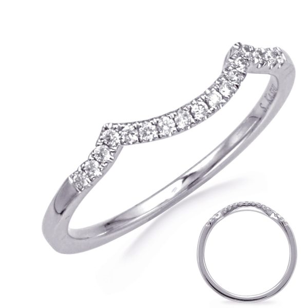 White Gold Matching Band
